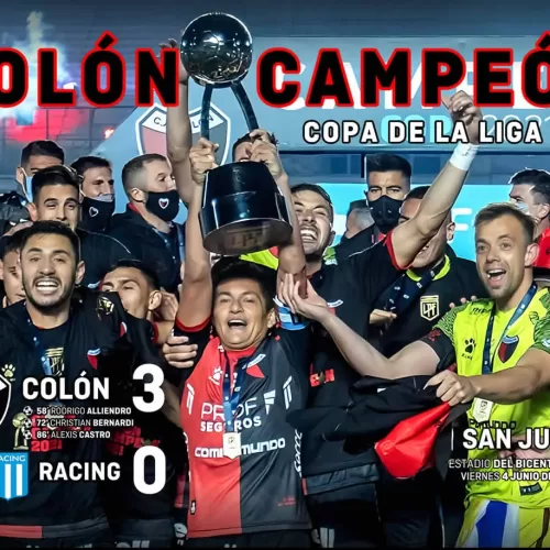 COLÓN CAMPEÓN COPA DE LA LIGA 2021